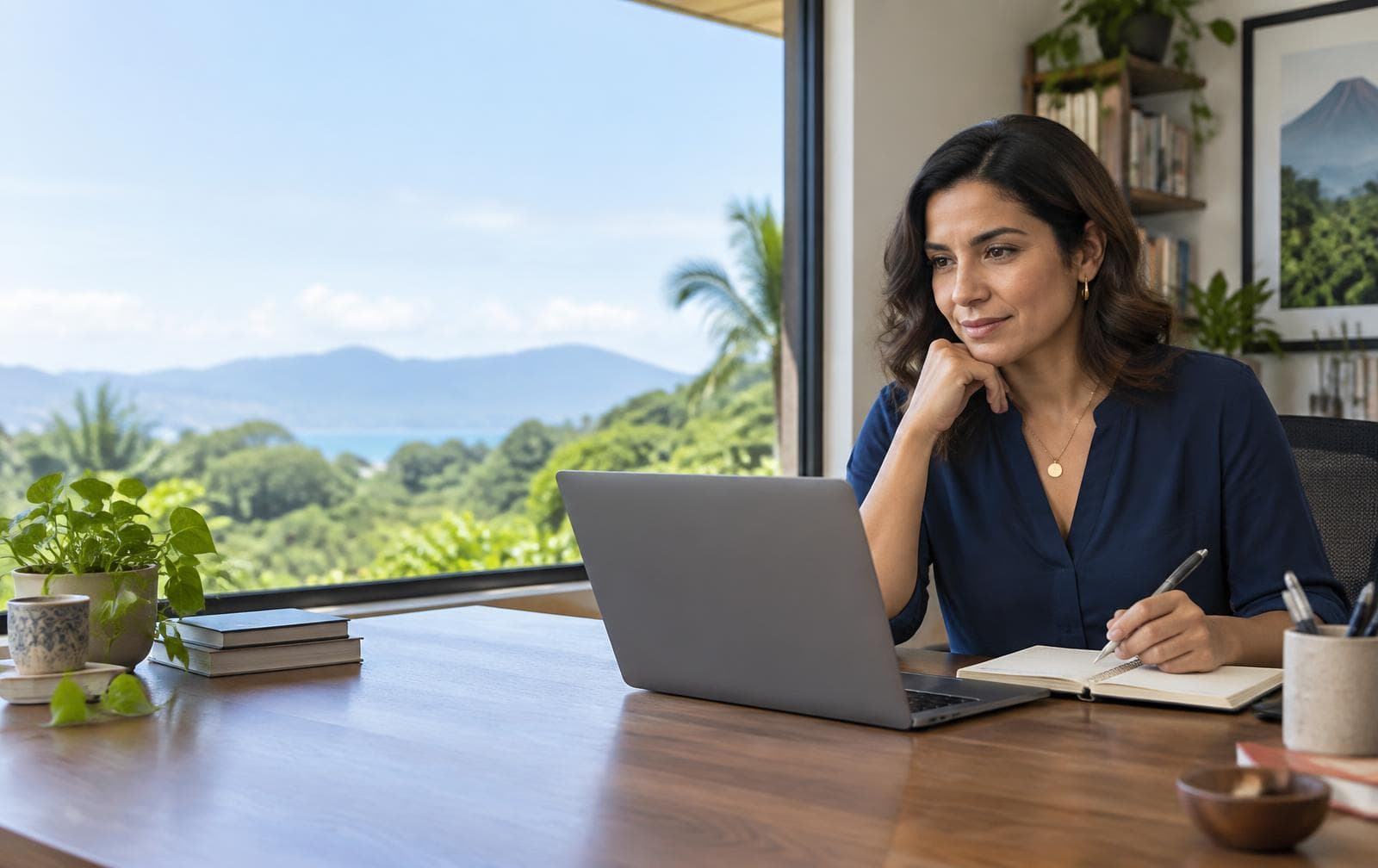 Profesional del Equipo Corona trabajando